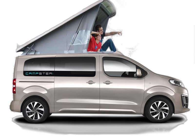 Camper auf Basis des Spacetourers